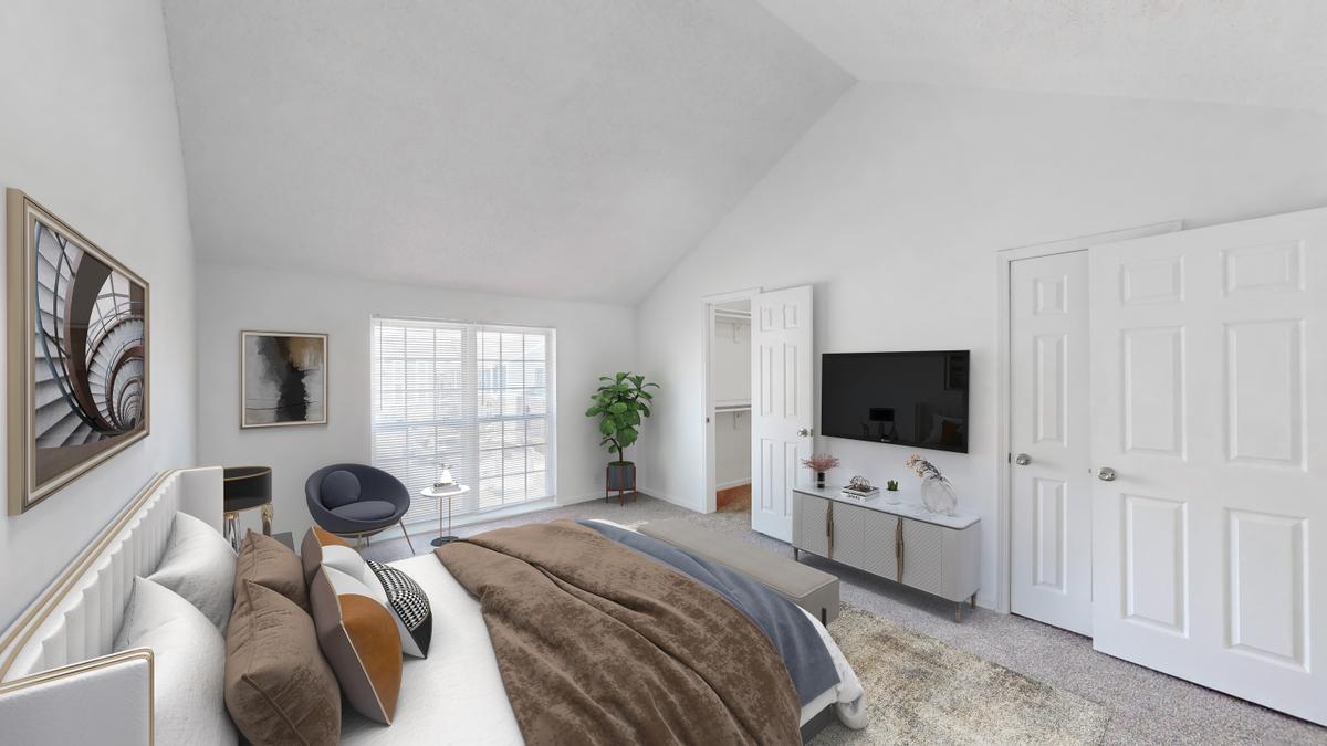 One-bedroom, one-bath apartment at Willow Crossing, view 4